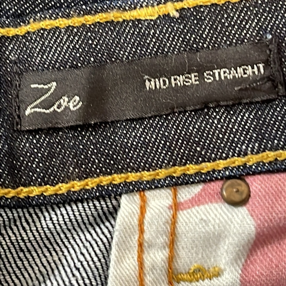 LUCKY Brand Legend Zoe Straight Leg Blue Denim Jeans Size 4 - Picture 12 of 12